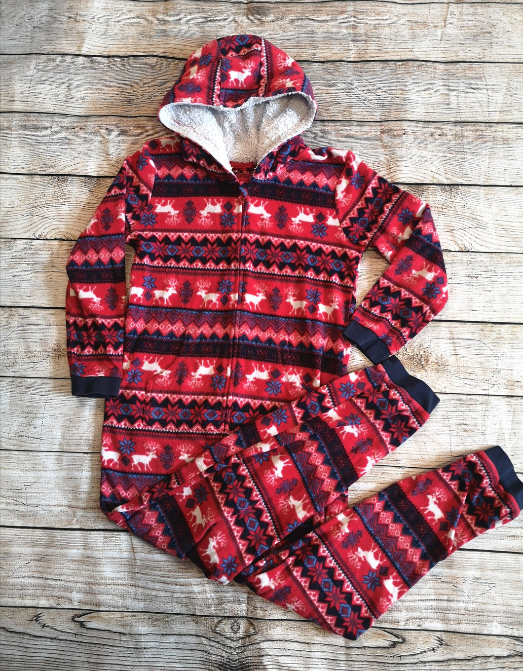 George Fleece Hooded PJs  10-11