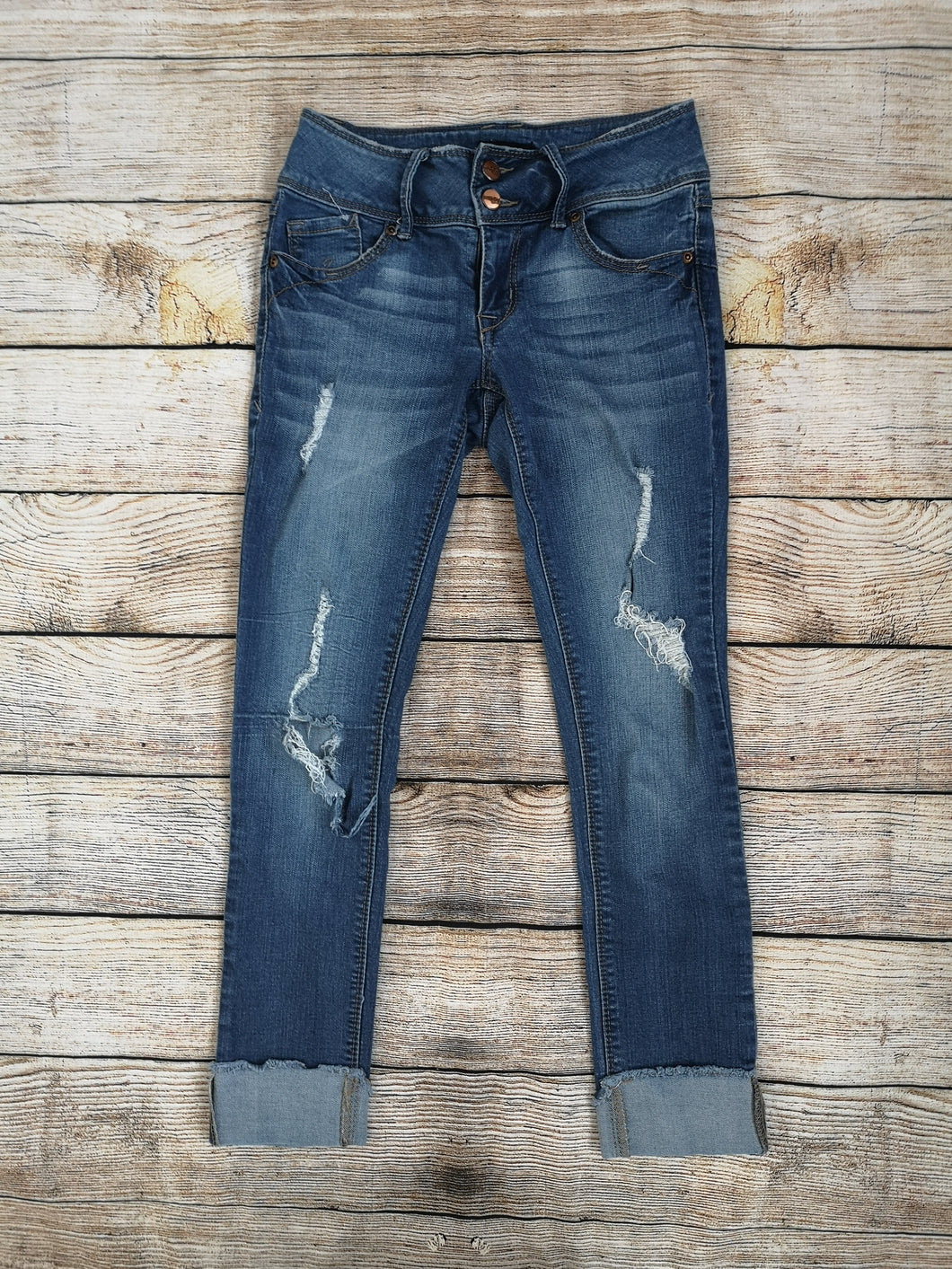 Evermore Denim 1 Cropped Jeans