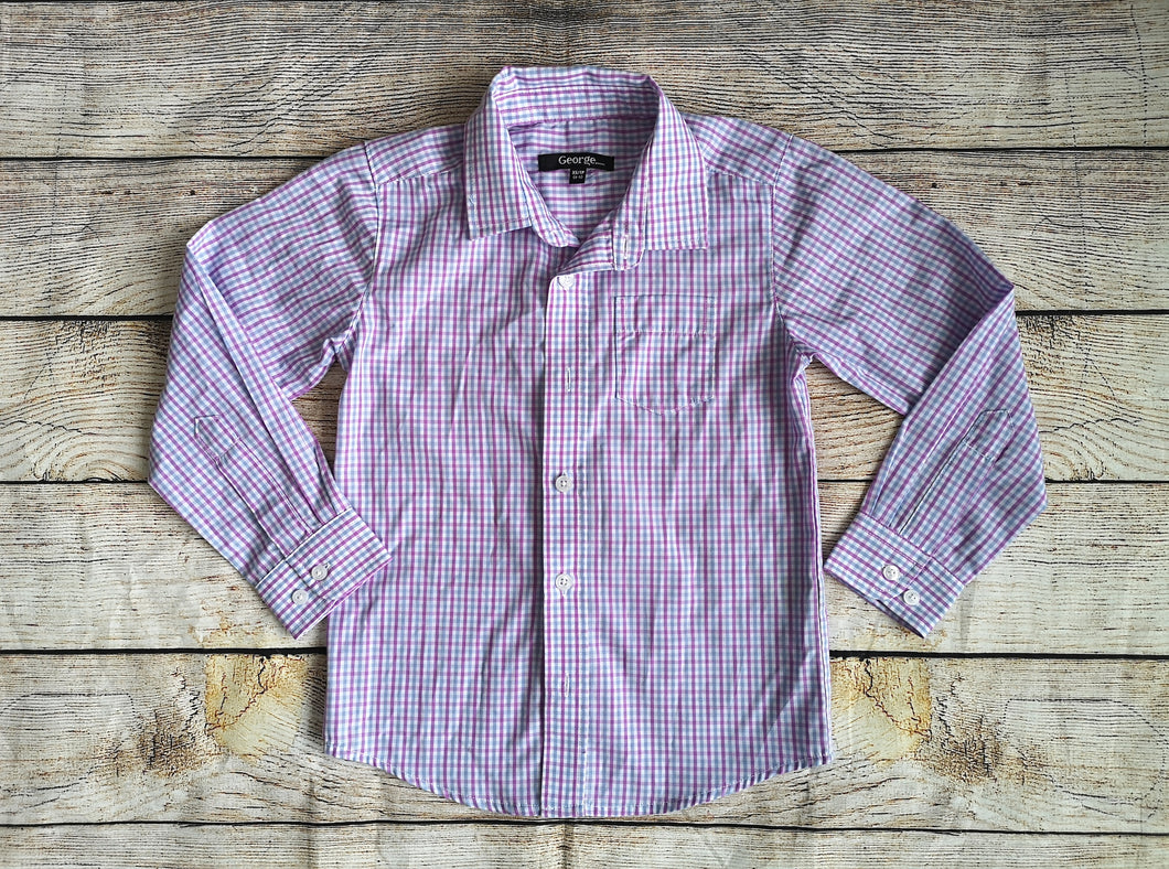 George XS 4-5 Dress Shirt