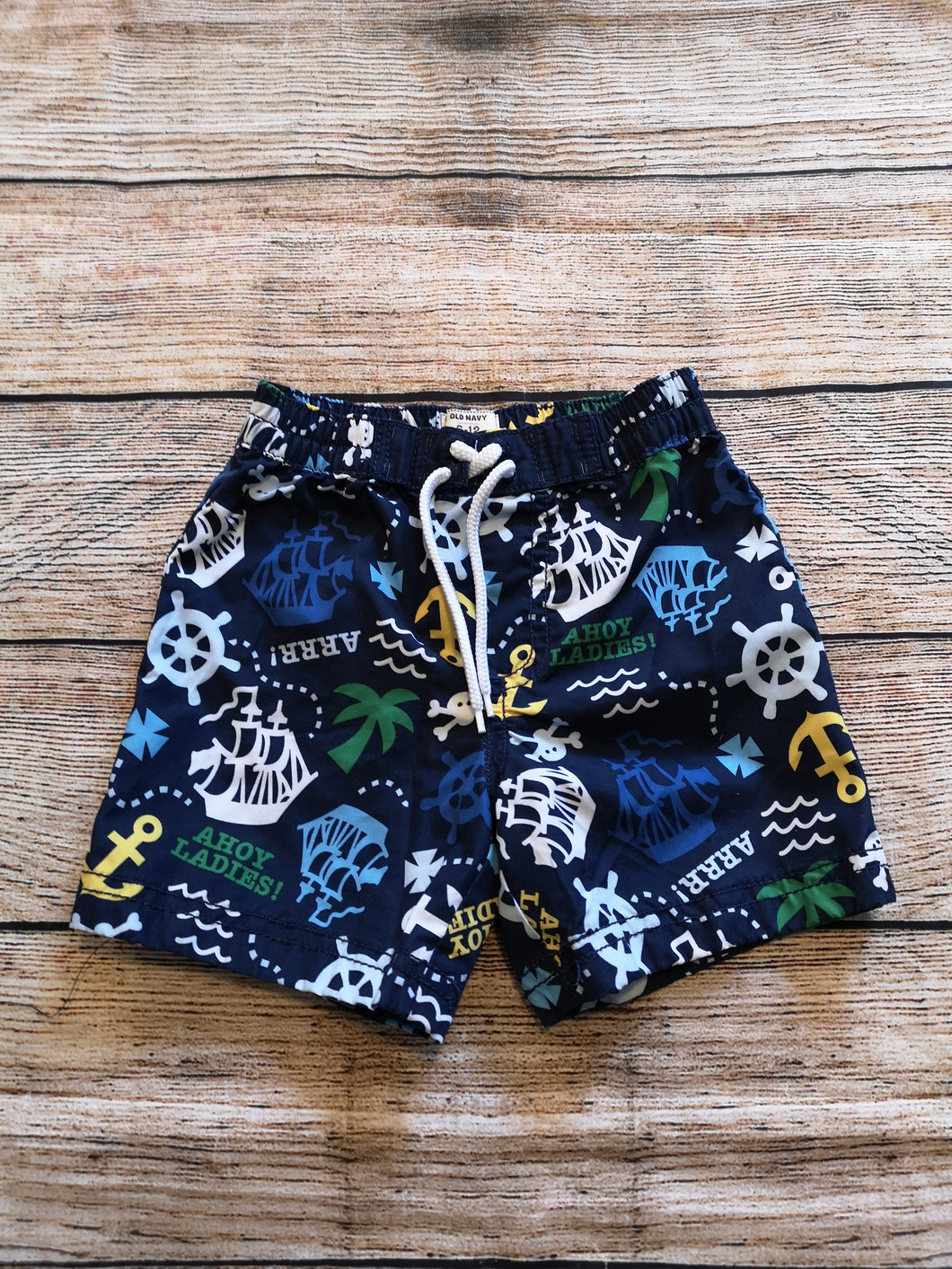 Old Navy 6-12M Swim Shorts