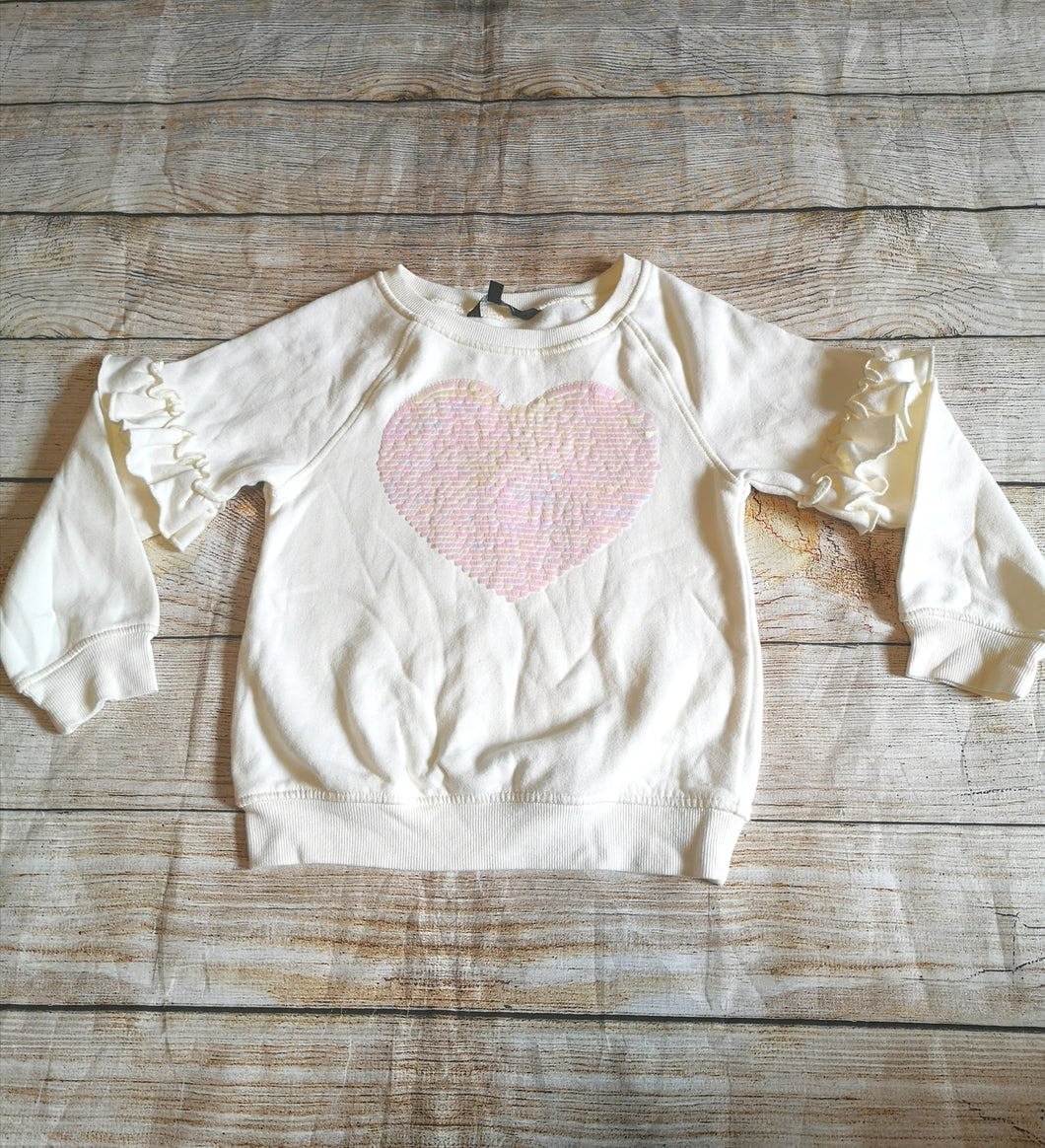 George 6 Heart Sweater