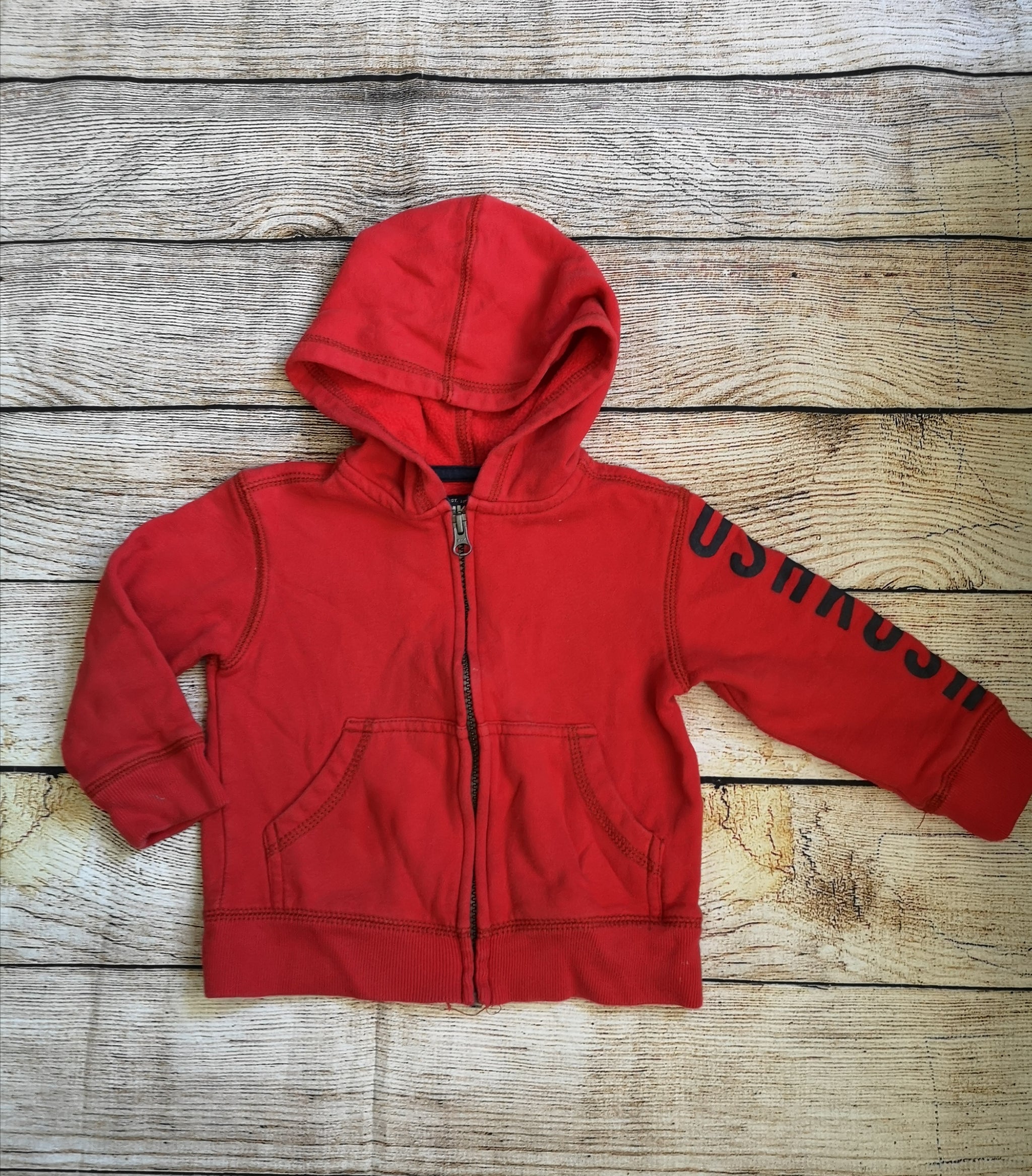 Pull OshKosh B'gosh Garçon Taille 8 - Rouge Et Bleu - Très Bon état