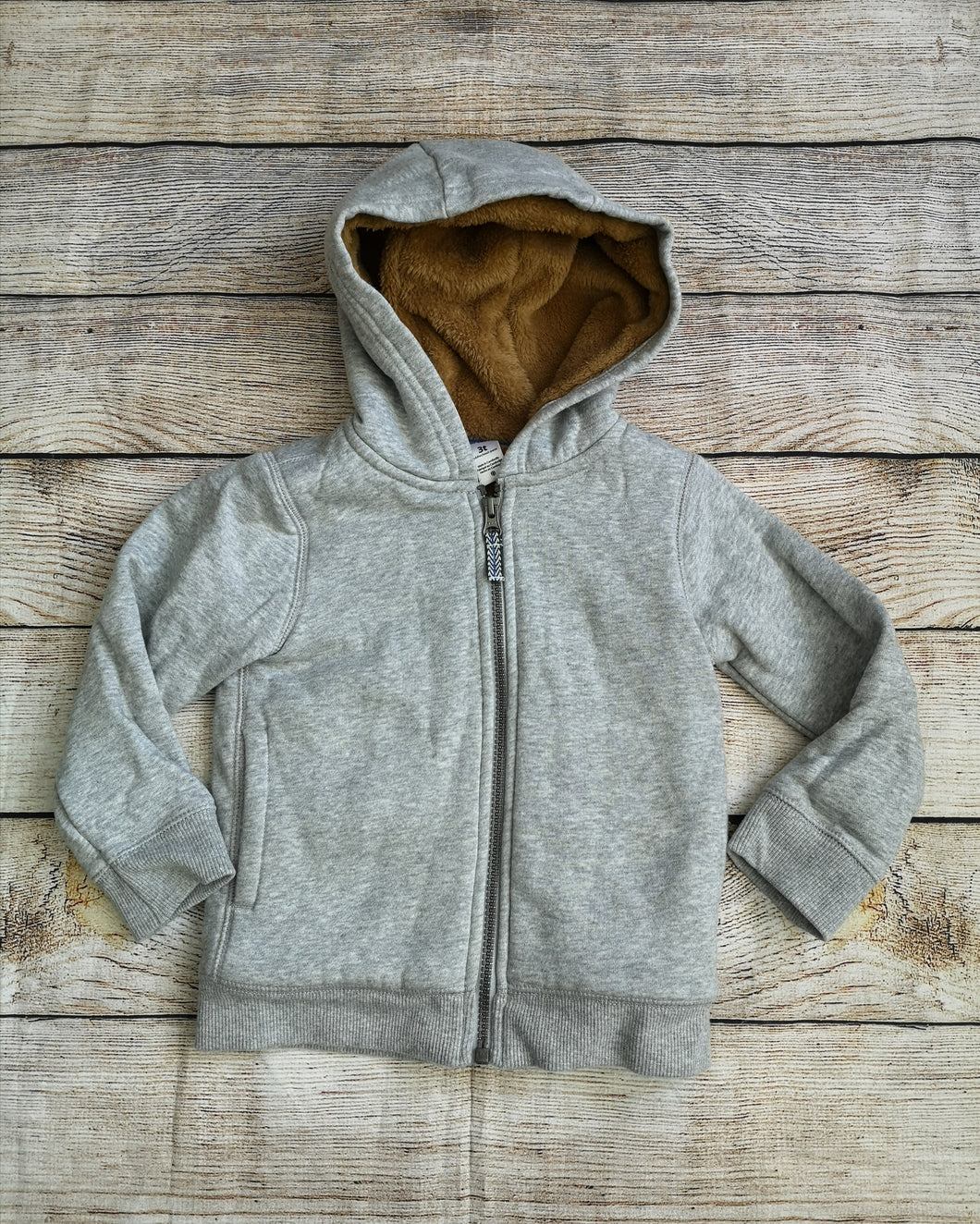 Carters 3T Thick Fleece Lined Hooded Sweater