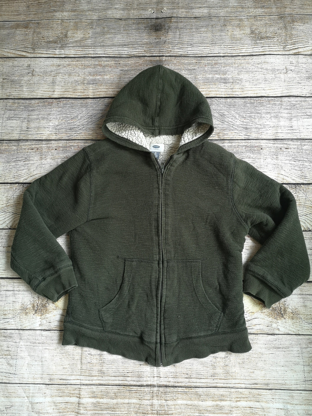Old Navy 8 Thick Fleece Lined Hooded Sweater