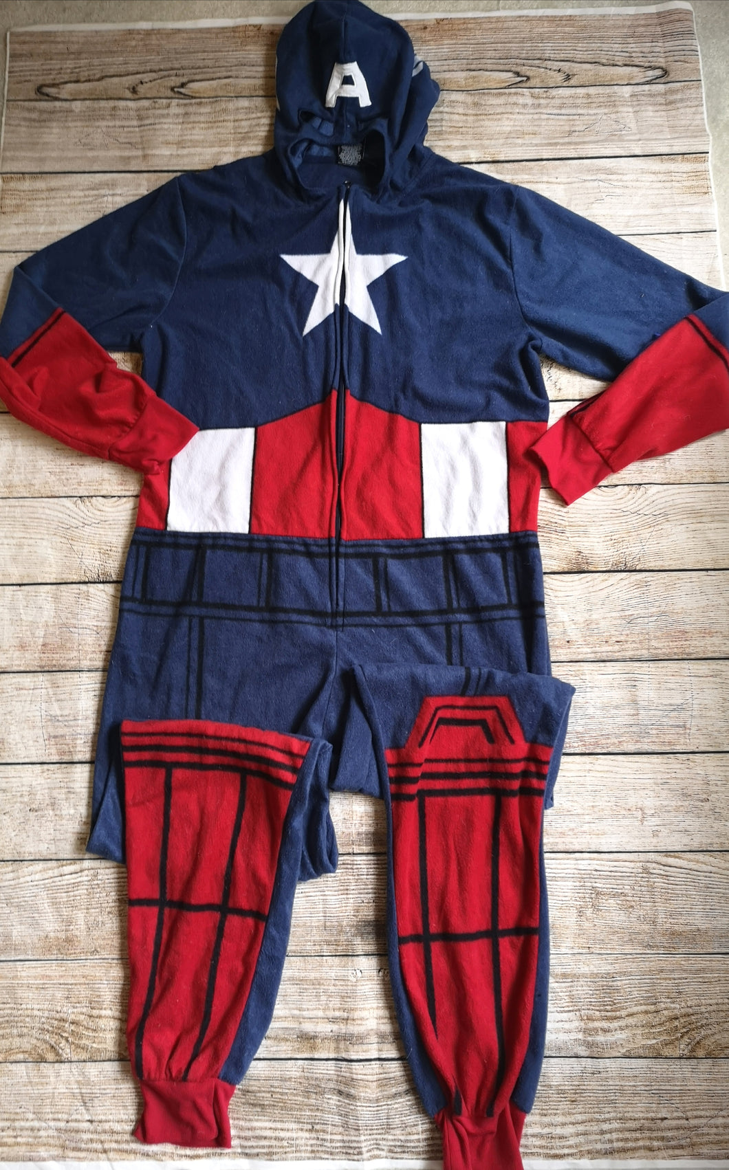 Men's LG Captain America Fleece PJs