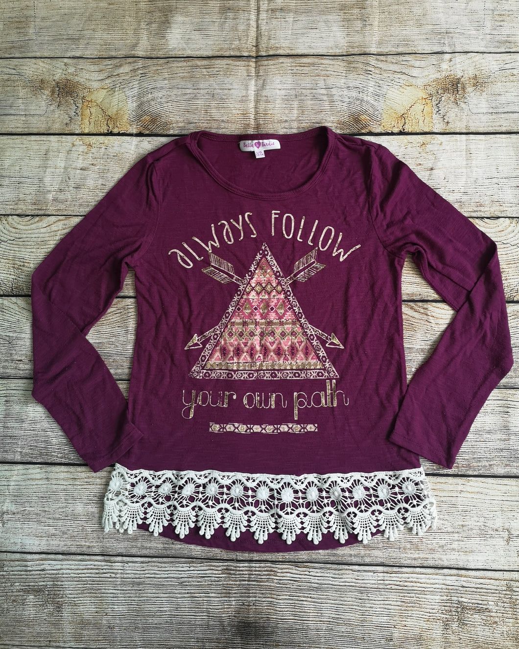 Bella & Birdie 12-14 LS Shirt