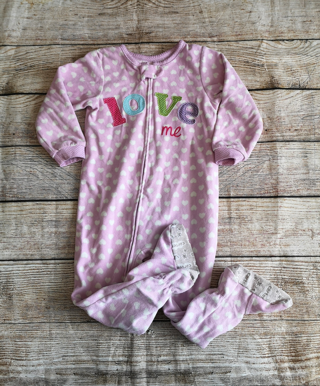Carters 2T Fleece Footed PJs