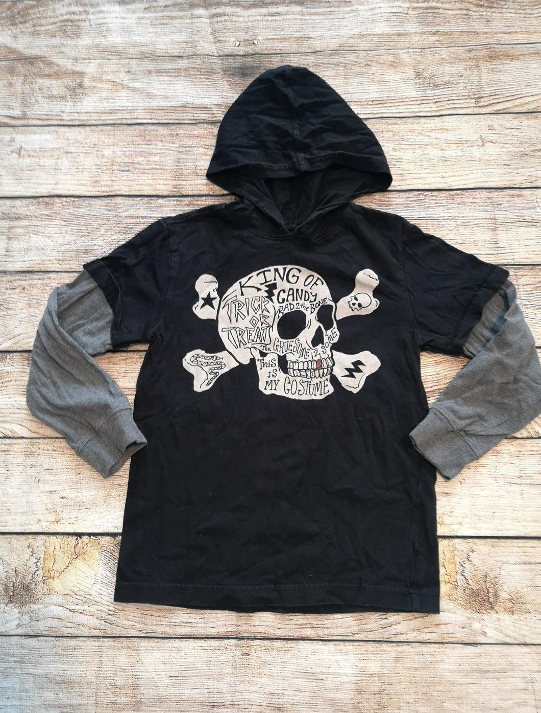 Gymboree 8 Hooded LS Shirt