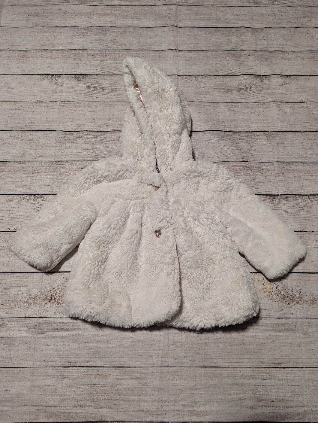 George 6-12M Faux Fur Jacket