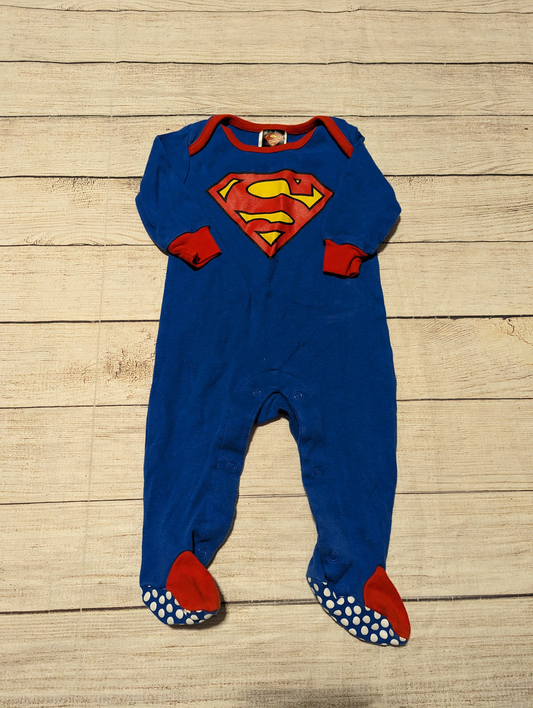 Superman 3-6M Outfit