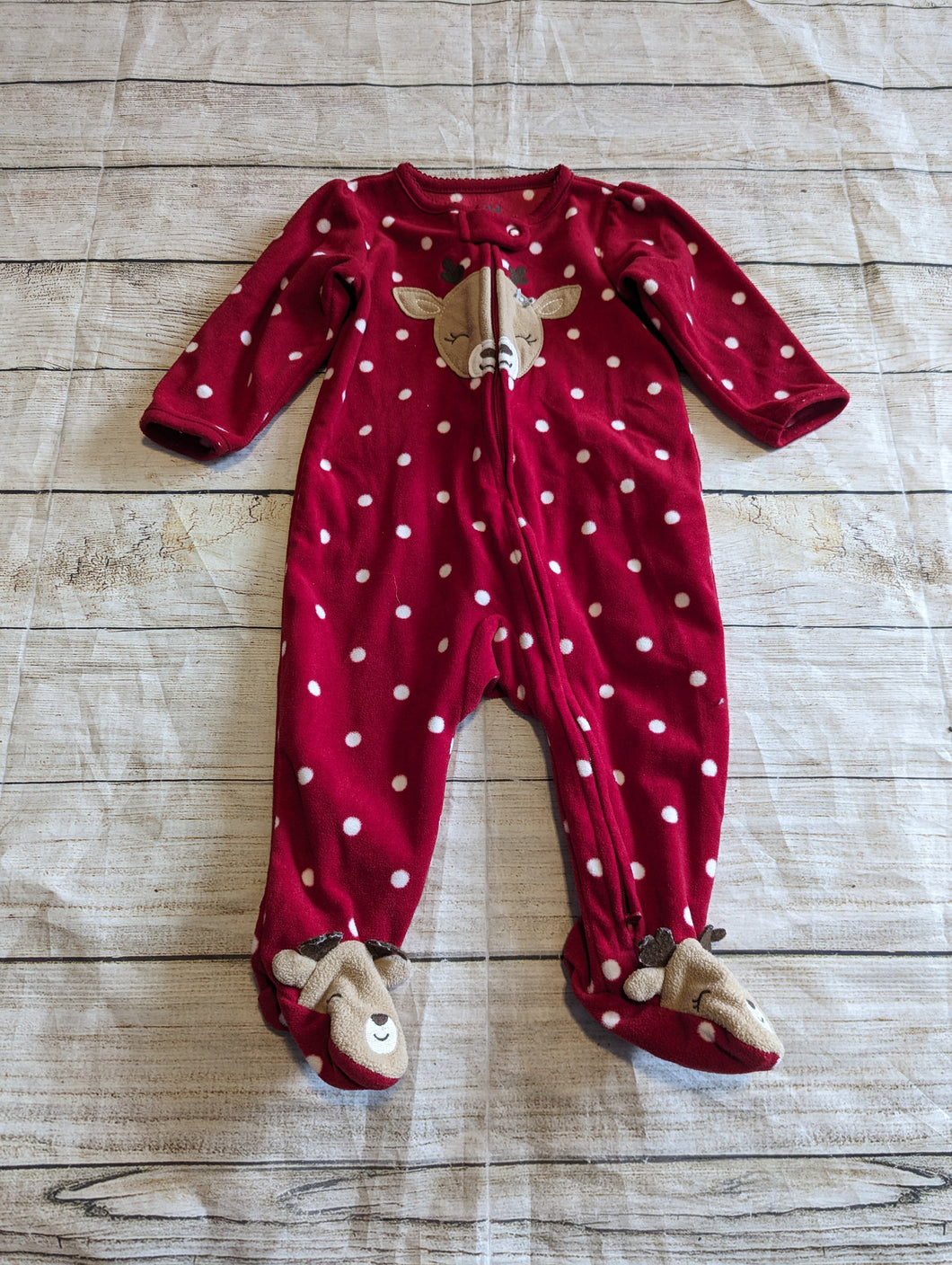 Carters 3-6M Fleece PJs