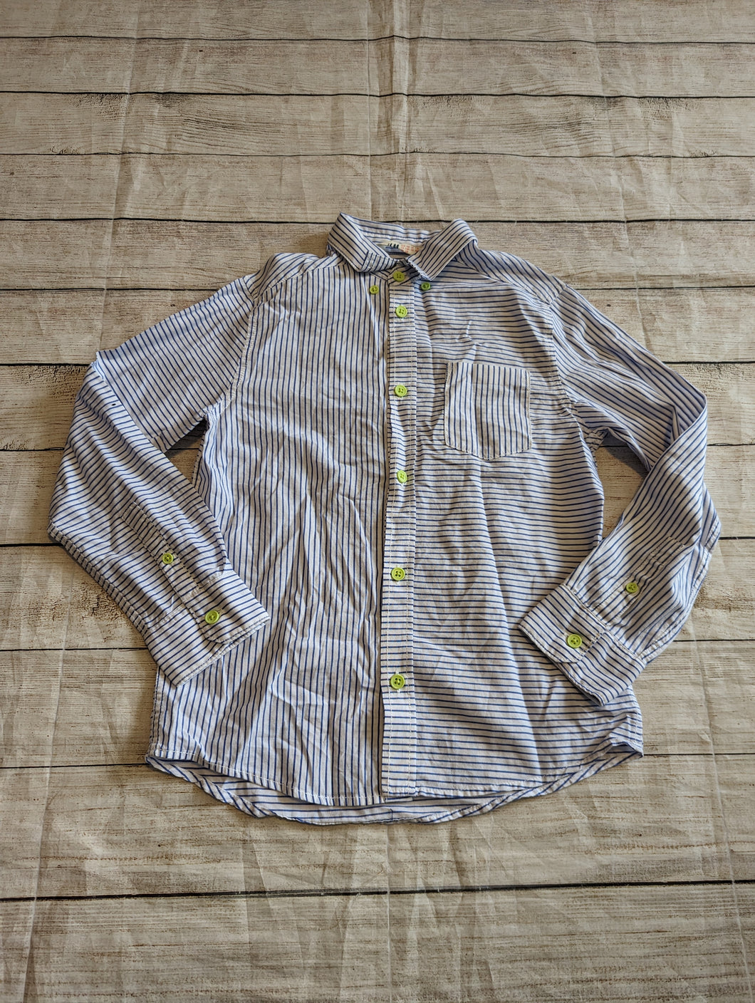 H&M 7/8 Button Up