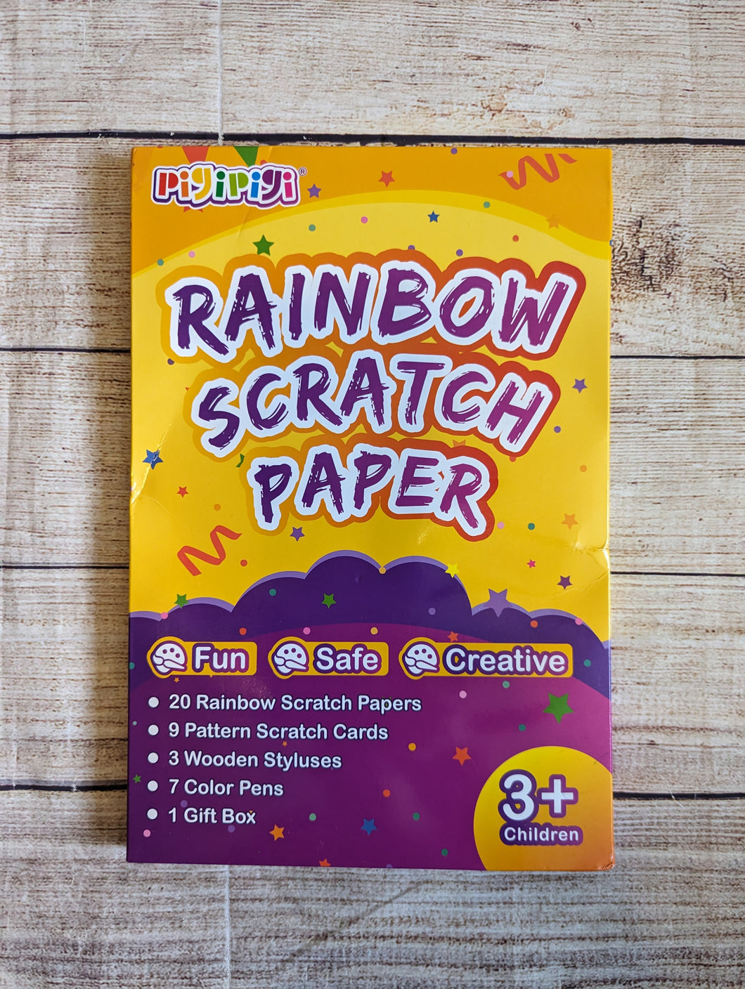 Rainbow Scratch Paper