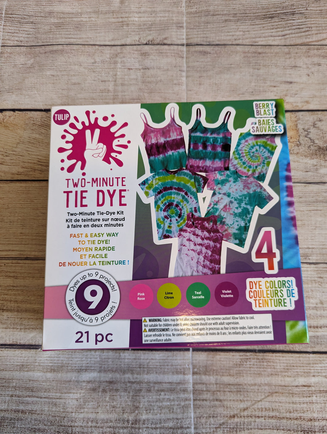 Two Minute Tie Dye Kit