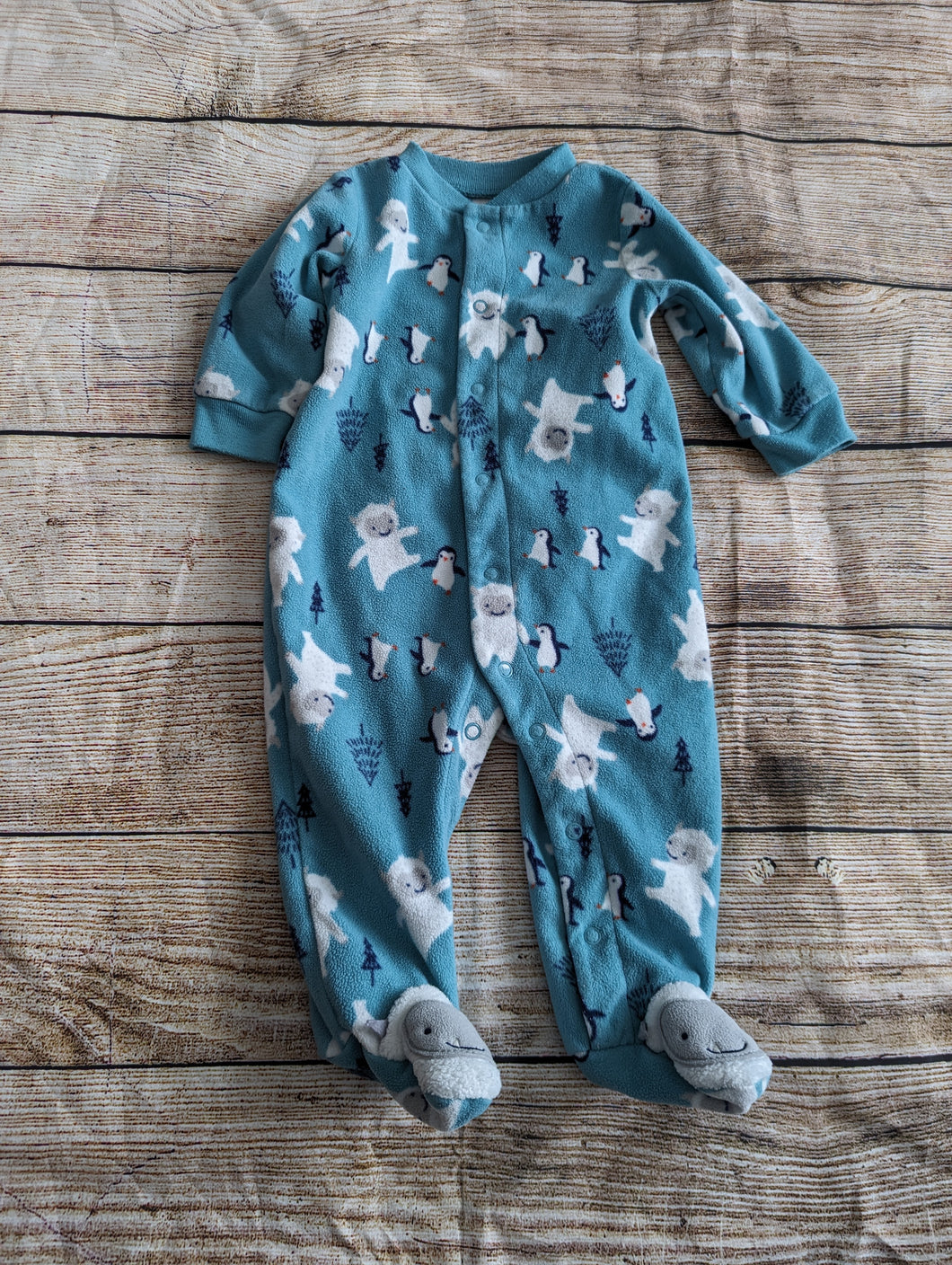 Carters 3-6M Fleece PJs