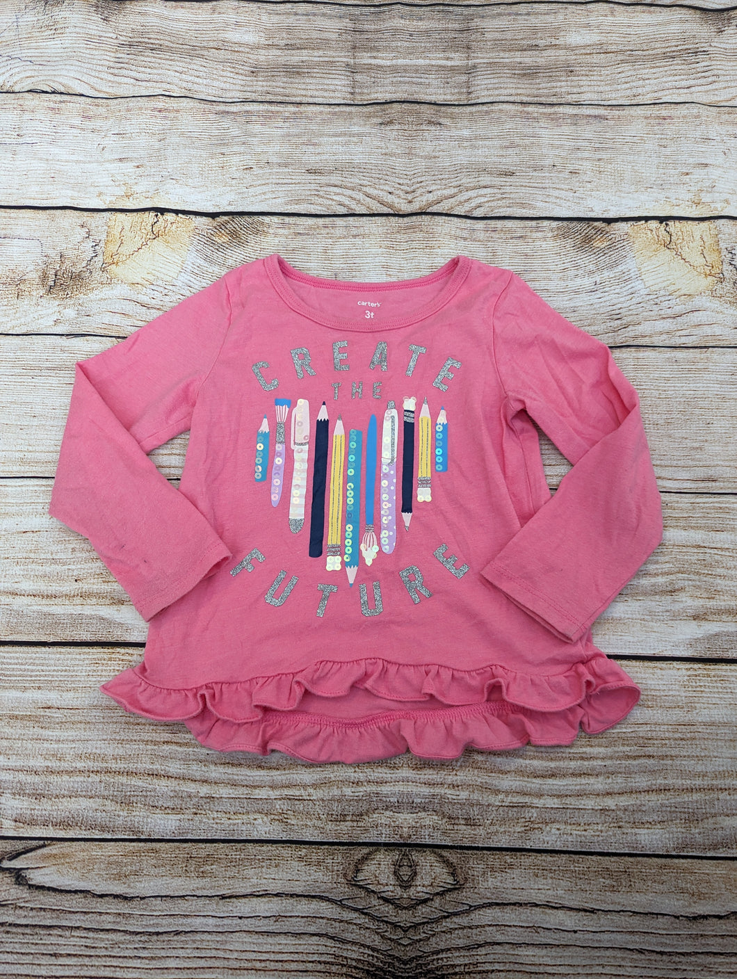 Carters 3T LS Shirt