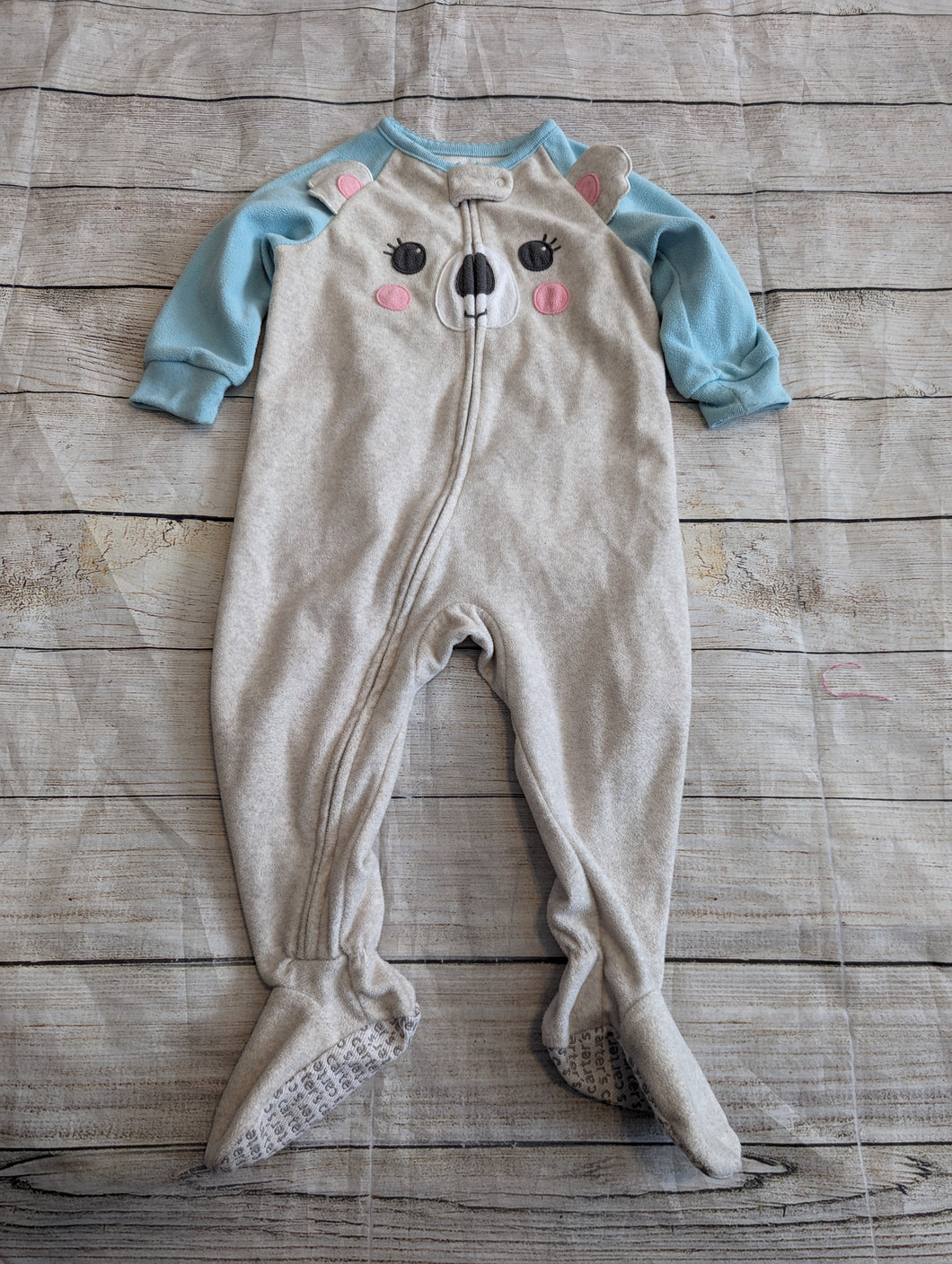 Carters 12M Fleece PJs