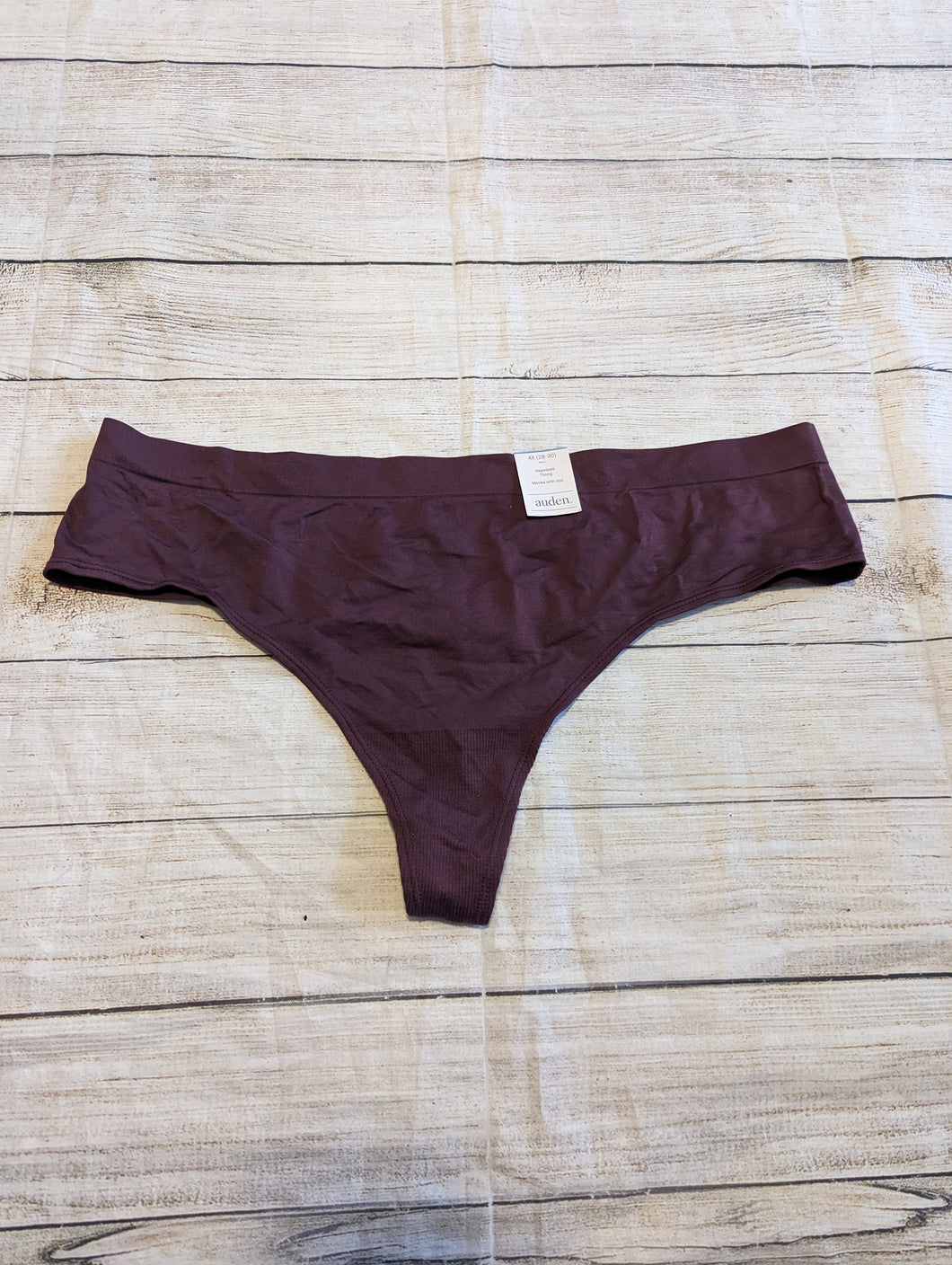 NEW Auden 4x(28-30) Seamless Thong