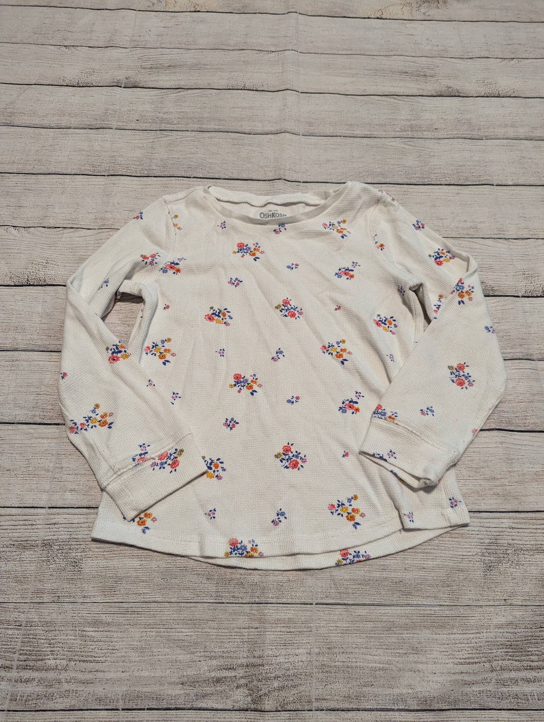 Oshkosh 10 LS Floral Shirt