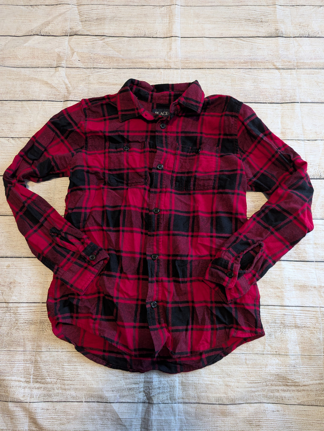 TCP 10/12 Plaid Button Up Shirt