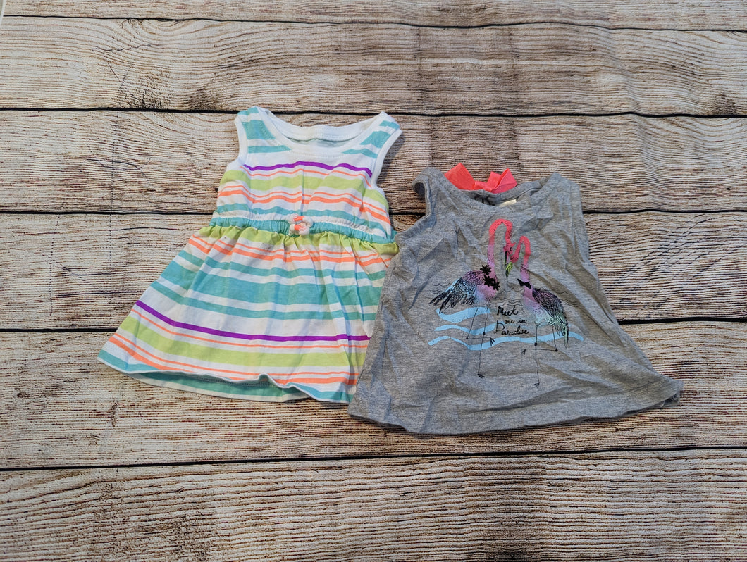 Carters 3M Dres & Top