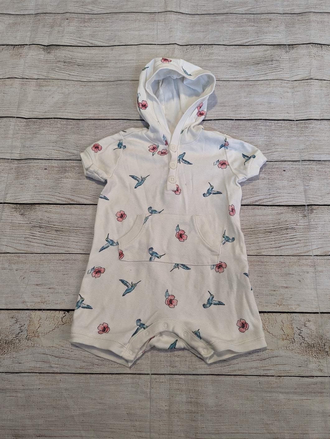 Old Navy 6-12M Romper With Hood