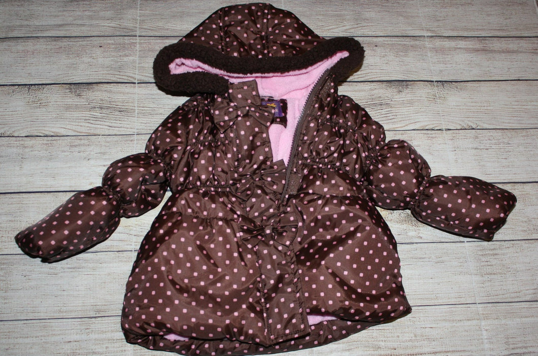 Pink Platinum 2T Puffer Coat