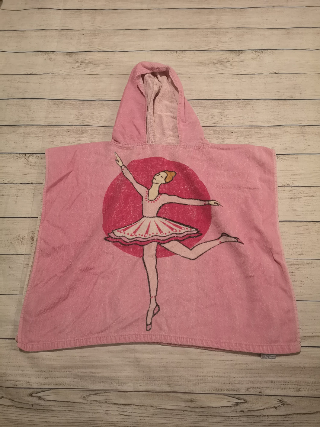 Ballerina Hooded Towel