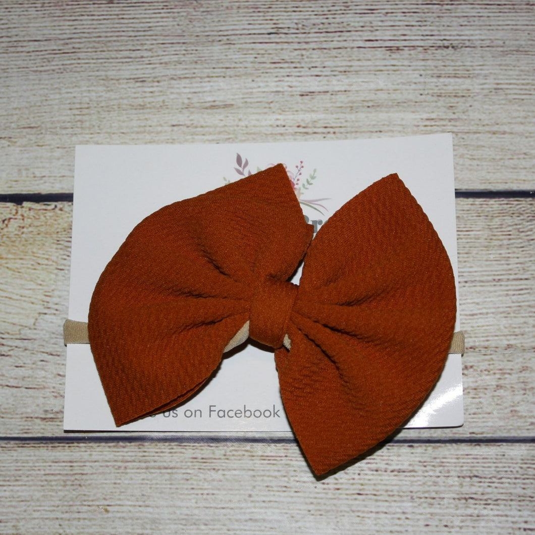 Danielle Pretties Pumpkin Headband