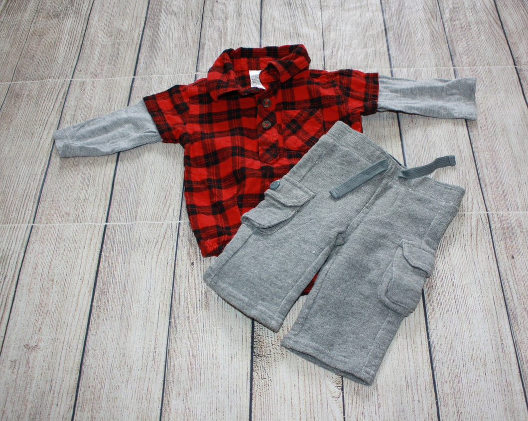 Boy's 0-3M 2Piece Outfit