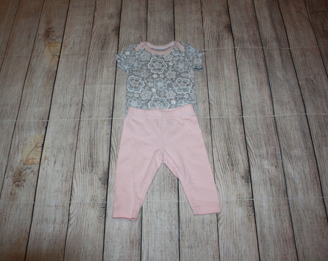 Calvin Klein 3-6M 2Piece Outfit