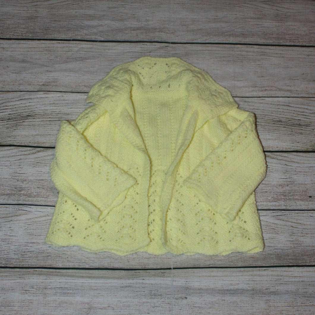 Homemade 0-3M Sweater