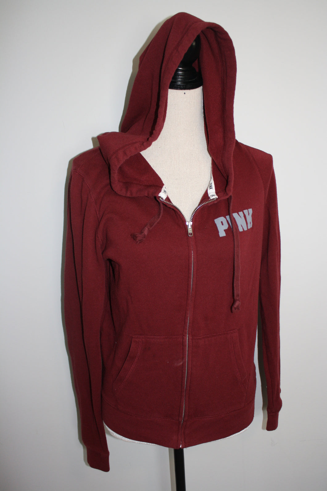 Pink S Zip-up Hoodie