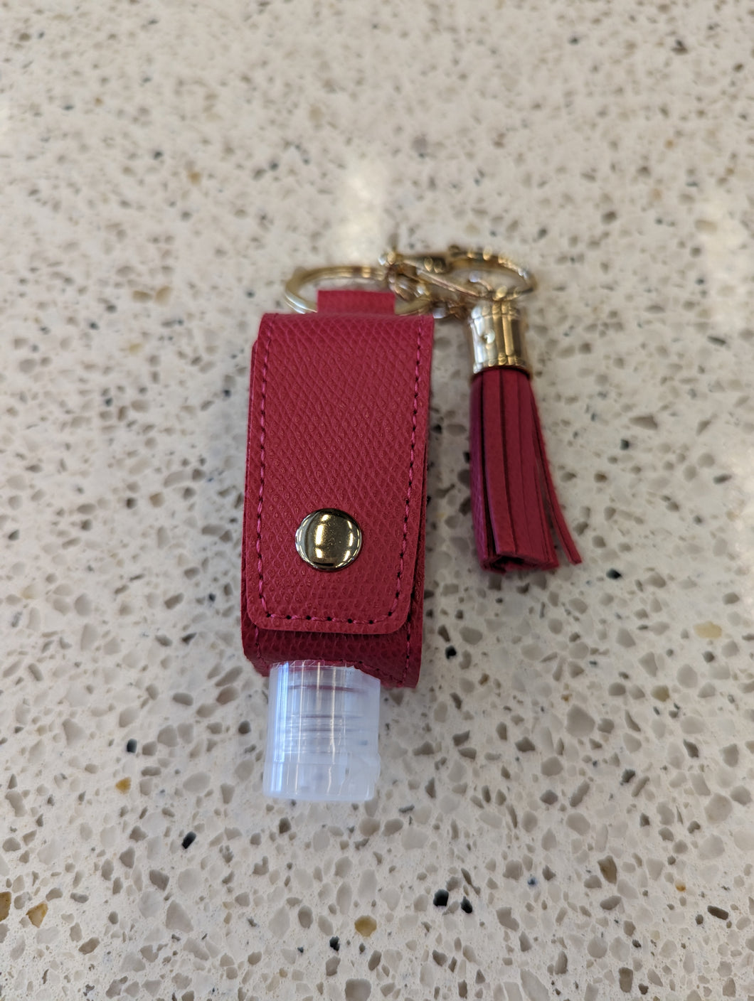 Hand Sanitizer Keychain-Fushia