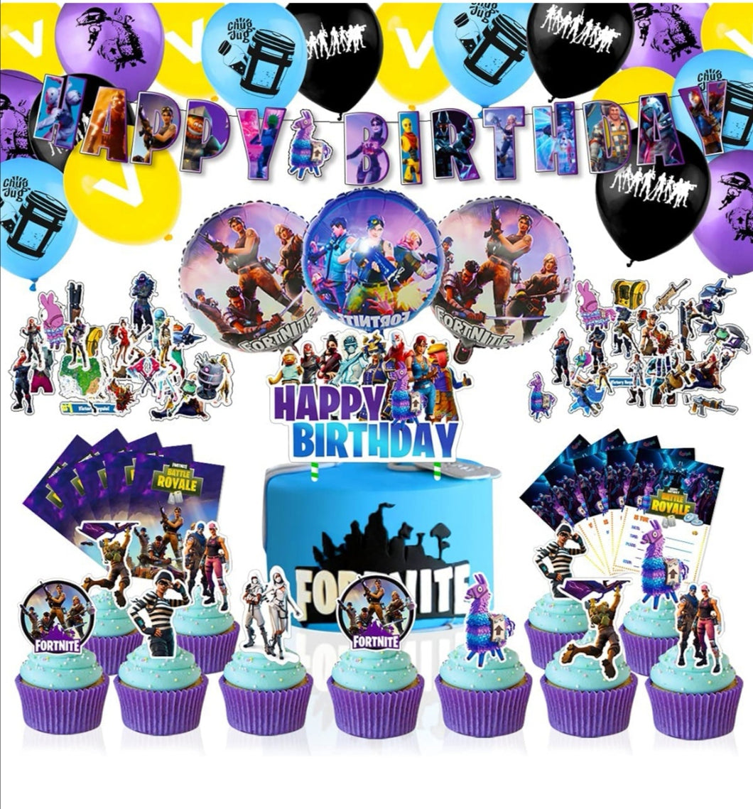 Fortnite Birthday Decoration Set